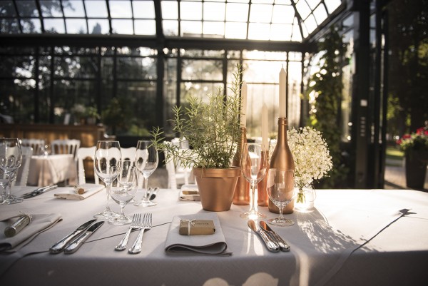 Hochzeit im Glashaus
